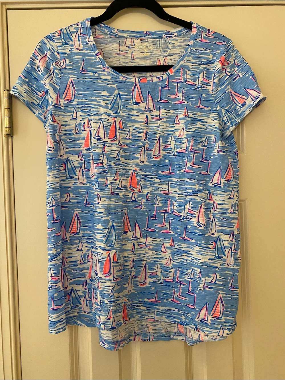 Lilly Pulitzer Small Nautical Sailboat Tee